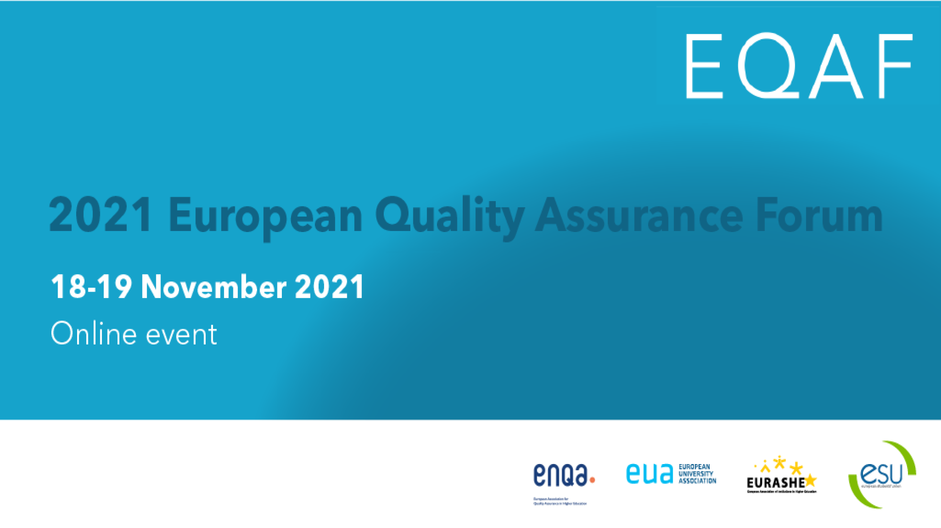Representatives of CU actively participated at the European Quality Assurance Forum 2021