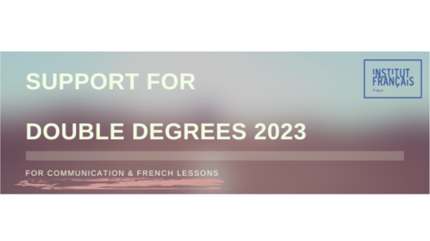 The French Embassy in the Czech Republic offers financial support for Franco-Czech double and multiple degrees